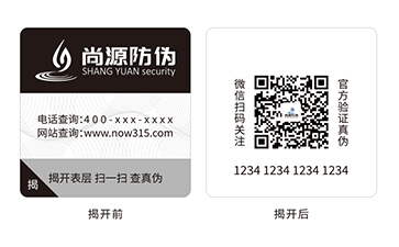 雙層防偽標識